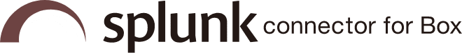 Splunk connector for Box